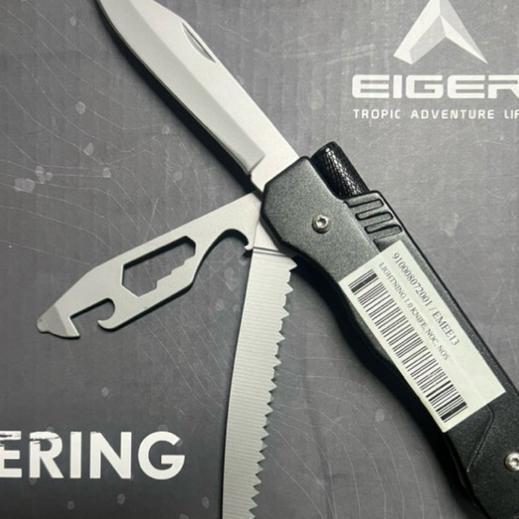 Pisau Lipat Perlengkapan Outdoor Eiger1989 Lightning 1.0 Knife Survival Kit