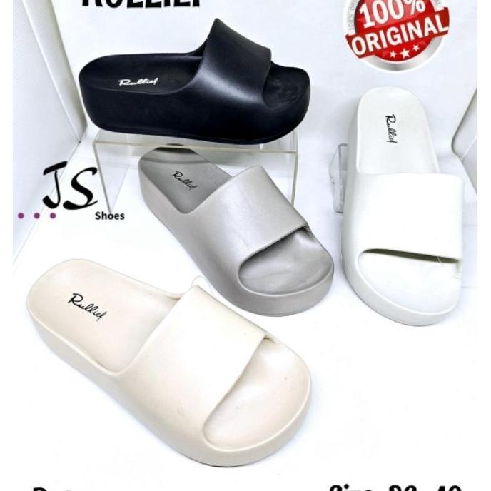 Rullief Rose - Sandal Flip Flop Stylish Wanita Dewasa Merk Rullief Original