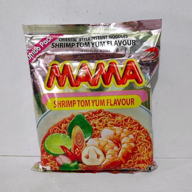 MAMA Shrimp Tomyum / Creamy Tomyum 90gr Oriental Style Instan Noodle  - Mie Instan Thailand Tomyam T