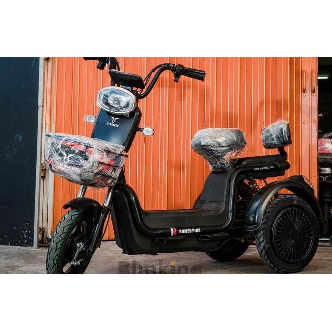 Terlaris Sepeda Listrik Roda 3 Uwinfly New Romeo Plus