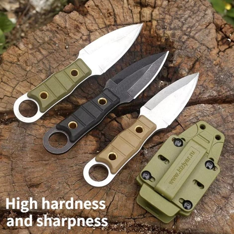 Pisau Survival Kizlyar Tactical Alat Outdoor Pisau Gunung
