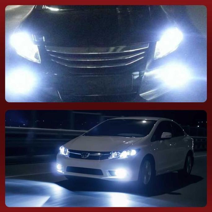lokajiwotop / Lampu Depan Mobil LED H4 K5 ZES Chip - 12000 Lumens 55W | Super Terang & Anti Silau Di