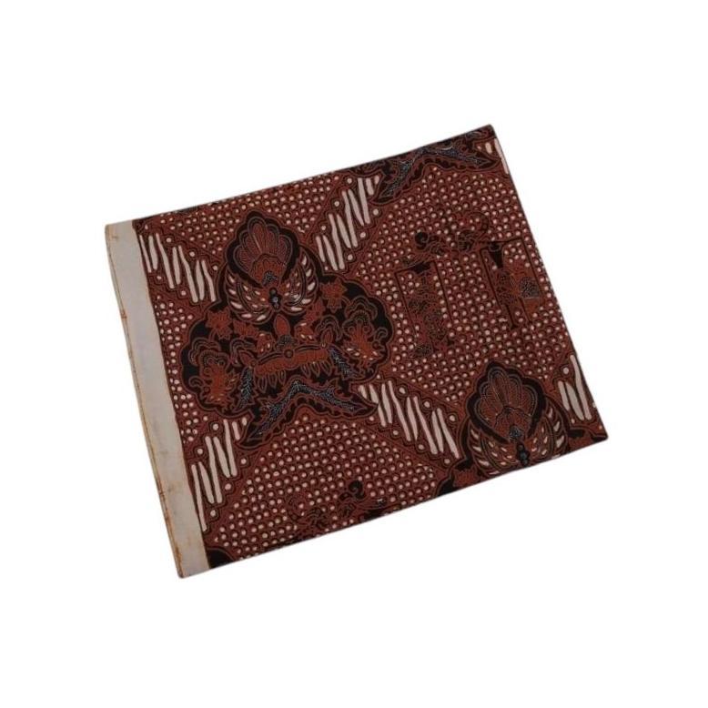 Kain Jarik Batik Panjang Sogan Jogja Kombinasian Motif Ciptoning Wayang