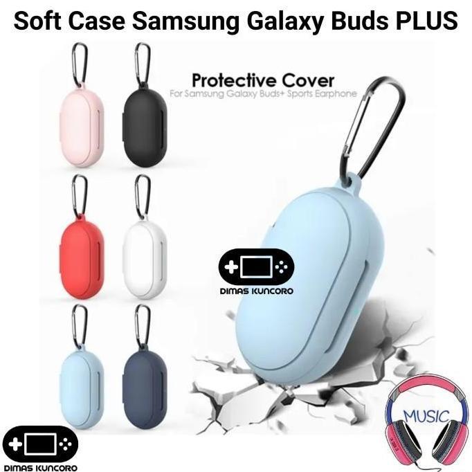 Soft Case Samsung Galaxy Buds PLUS silicone silicon bumper casing samsung galaxy buds plus buds+