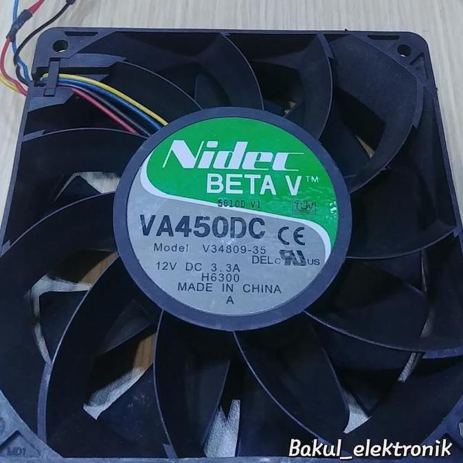 Fan Nidec Beta V 12V 3.3A 12Cm Va450Dc
