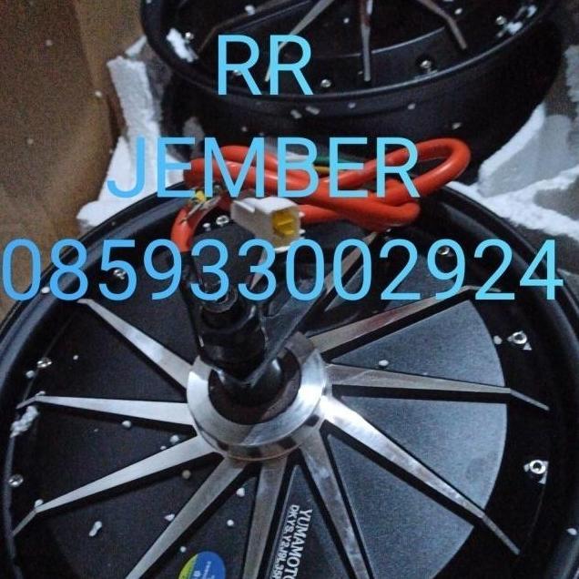Terlaris Dinamo Bldc 10 Inch 72V 2000W 3000W Yuma Motor Hub Motor Listrik