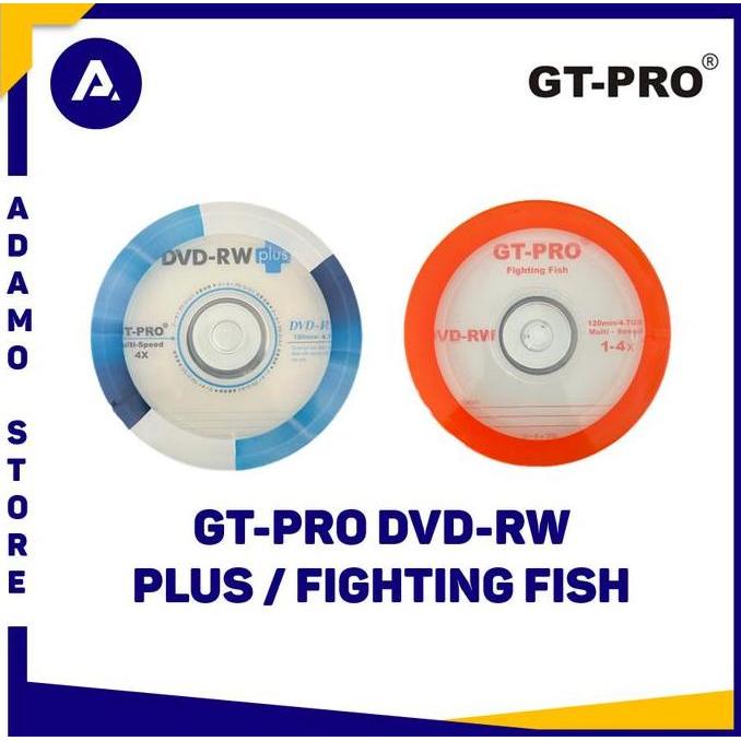 DVD-RW GT-PRO Plus / Fighting Fish 16x 4.7GB (50 pcs) DVDRW DVD RW