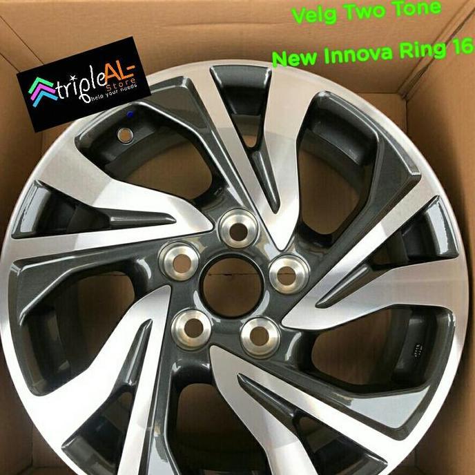 Terlaris Velg Velek Two Tone Innova Reborn Ring 16 Original Toyota