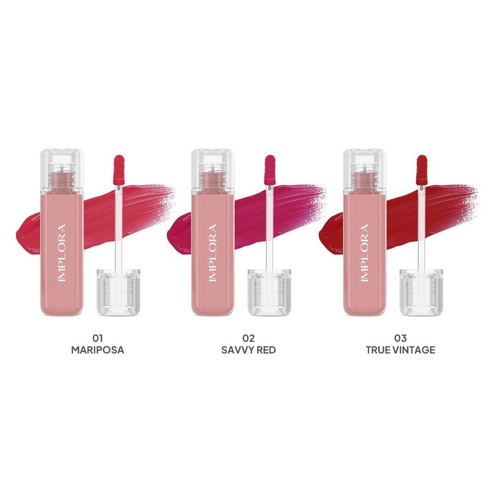 Implora Jelly Tint Lip Tint Glossy || Lip Tint Implora Original