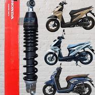 SHOCK BREAKER SHOCK BELAKANG GENIO BEAT NEW DELUXE STREET 2020 - 2024 K0J ORIGINAL
