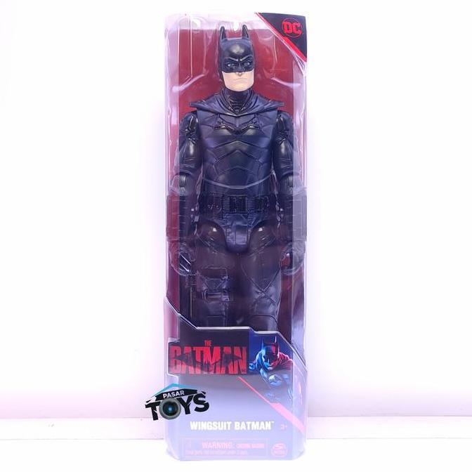 DC COMICS THE BATMAN MOVIE WINGSUIT BATMAN 12 INCH ACTION FIGURE MA99
