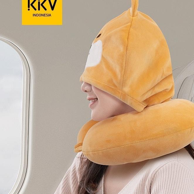 Kkv - Alba Sol Hooded Neck Pillow Bantal Leher