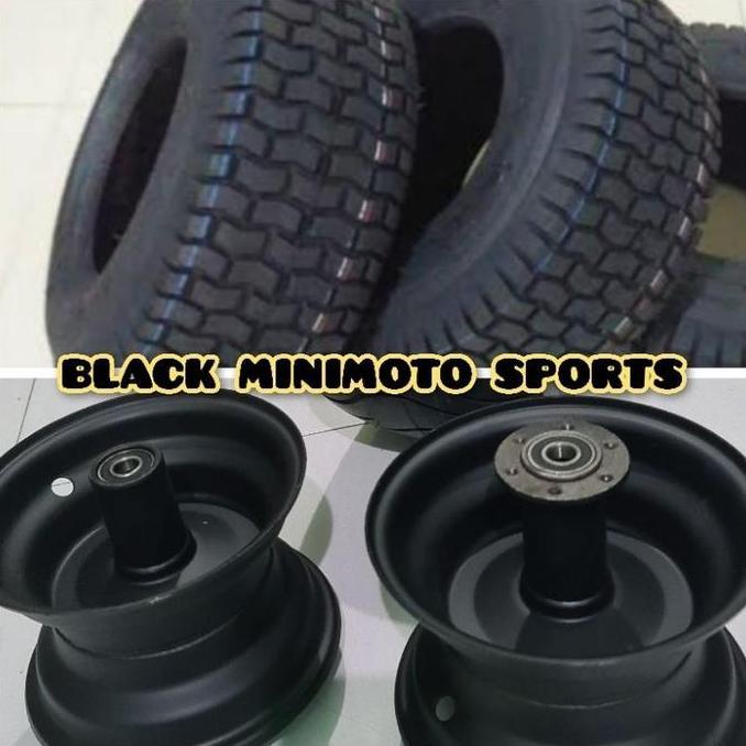 Terlaris Ready Paket Ban Depan Belakang Berikut Velg Ring 6 Inch Custom Atv Goped Gokart Minibike Mo