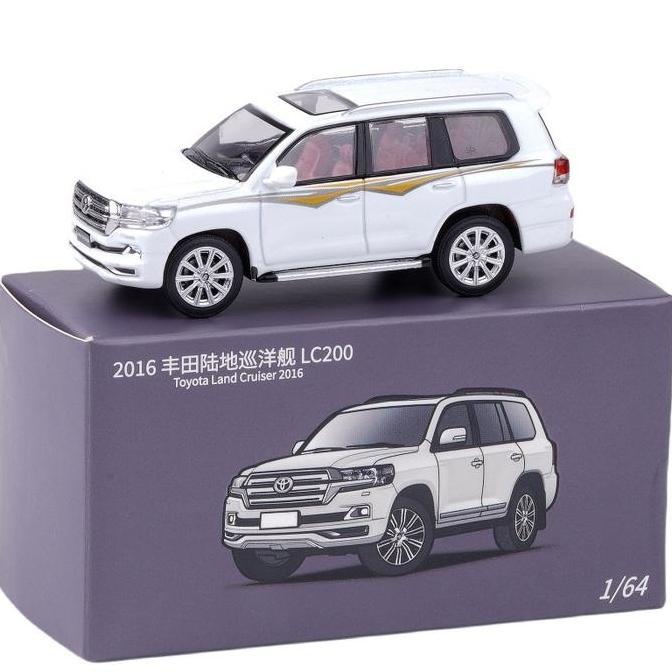 JKM 1/64 Toyota Land Cruiser 2016 LC200 OEM Diecast Mobil