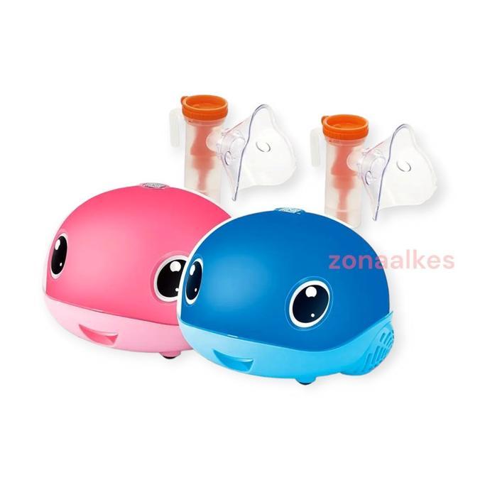 Nebulizer Anak Karakter / Alat Terapi Pernafasan Nebuliser Vikaneb