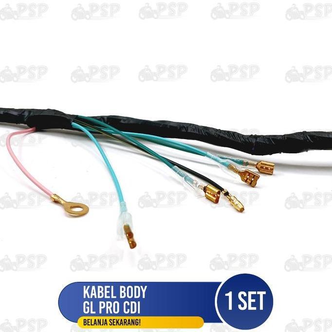 amandacuan / Kabel Body GL Pro CDI - Cable Cabel Tali Seling Body Bodi Utama Set Komplit Honda GL CD