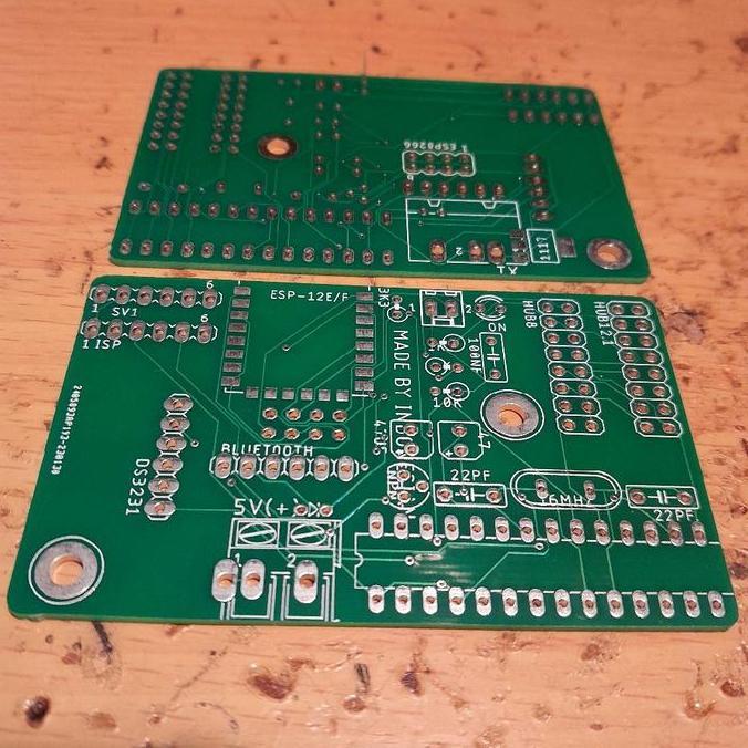 PCB ARDUINO ATMEGA328 ATMEGA 328 ESP12 SMD RTC BLUETOOTH P10 HUB8 HUB-08 HUB-12 HUB12 JWS CLOCK SAF1