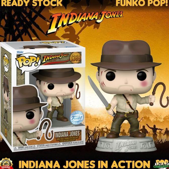 Funko POP Movies - Indiana Jones - Indiana Jones in Action #1369 Toy