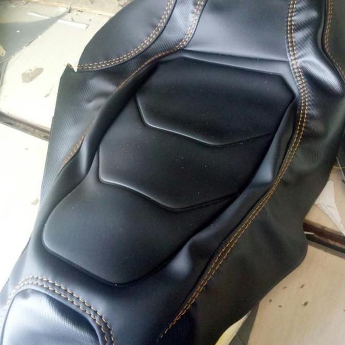 kulit jok aerox MBtech tanpa sandaran