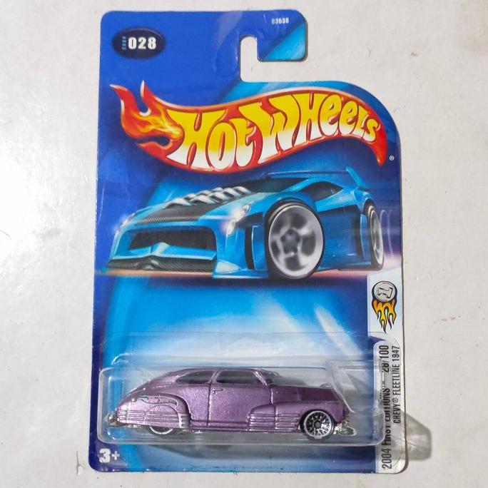 HOTWHEELS HOT WHEELS 1947 47 CHEVY FLEETLINE UNGU 2004 FIRST EDITIONS FUN99