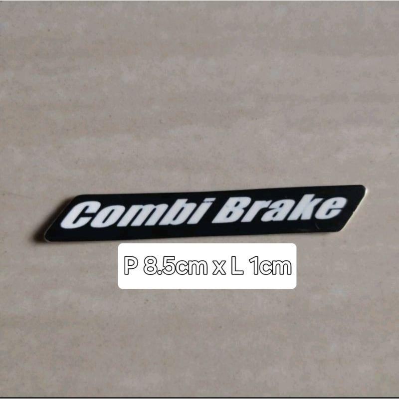 Stiker Combi Brake Berkualitas