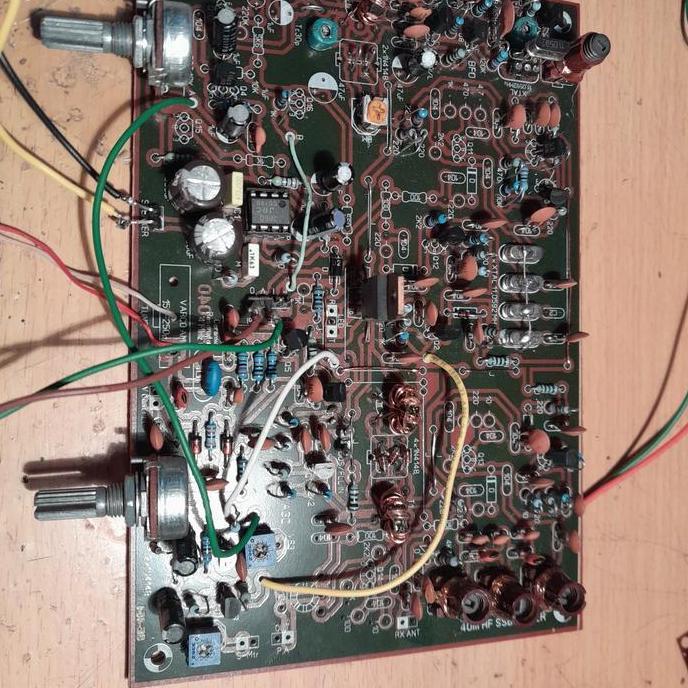 KIT BITX SPECTRA 40 SSB SUDAH BISA RECEIVE - BELUM SELESAI DIRAKIT SEMUA SAF12