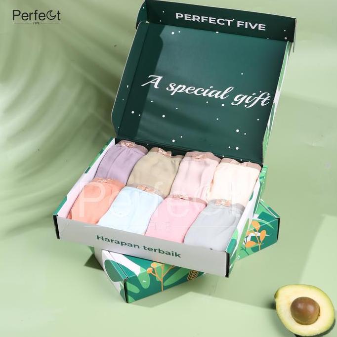 Itasalavakas - Perfect Five Celebrity 8In1 celana dalam Premium wanita Antibakteri CD Japan Cewek De