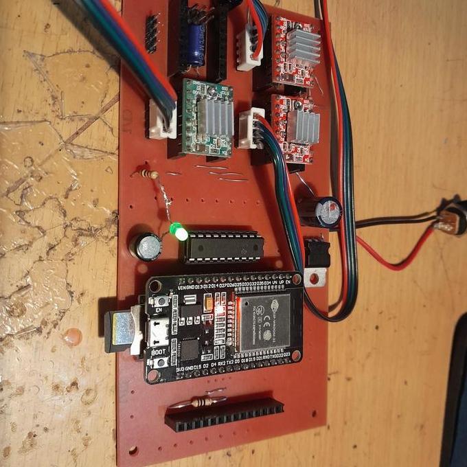 PCB ARDUINO ESP32 ESP 32 WIRELESS CNC GRBL MACHINE WEB BASE - MICRO SD SAF12