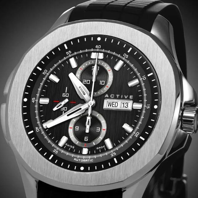 Parlent Radiant Active - Smartwatch Pria 43mm, Stainless Steel [terbaik]