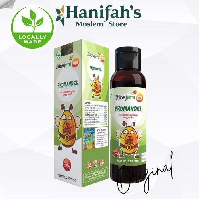 Biosfera Kids Promandel Amandel Radang Tenggorokan Flu Pro Mandel