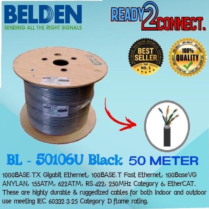 Rio_paquito - BELDEN 50106U - 50 Meter UTP Cable Cat.6 Outdoor