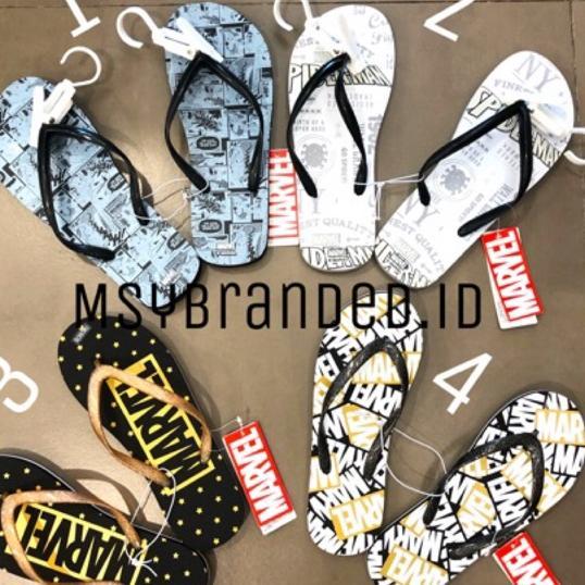 [Termurah] Sandal Jepit Wanita Miniso X Marvel / Women ' S Flip Flop Marvel