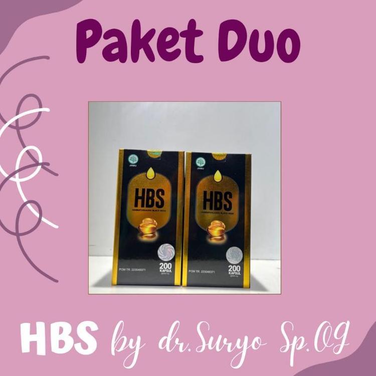 Paket Duo "Hbs By Dr.Suryo Spog" Promil | 2 Botol |
