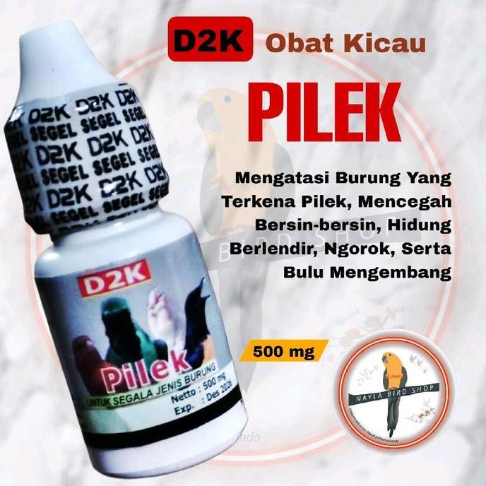 D2K Pilek Obat Burung Pilek Hidung Berlendir Ngirok Bulu Ngembang Dll Allshop