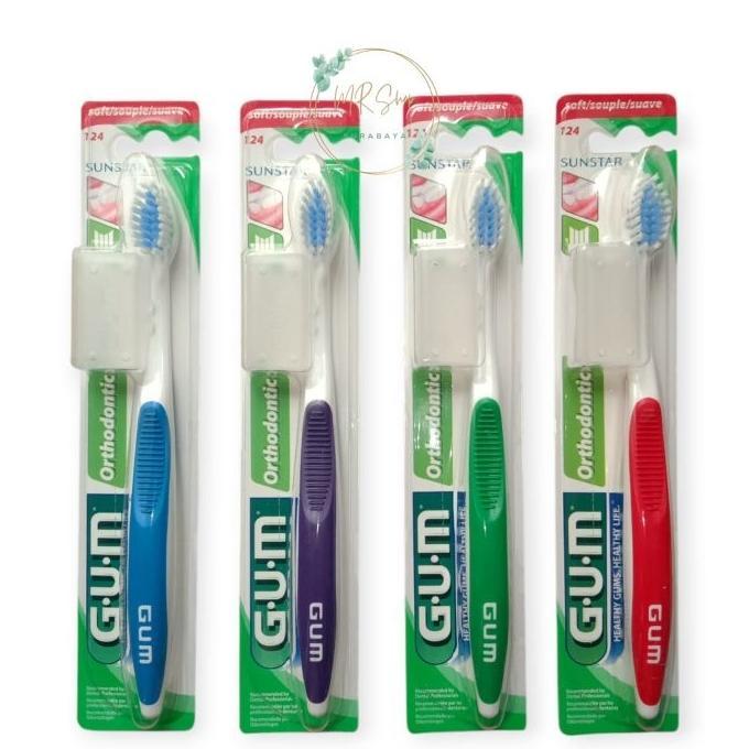Gum Ortho Toothbrush Sikat Gigi Gum Orthodontic Behel Kawat Gigi