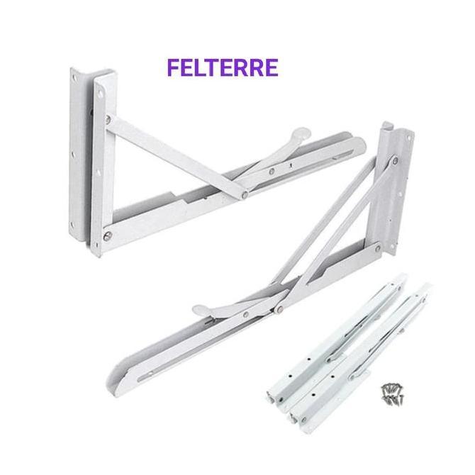 SIKU MEJA LIPAT 20"- 50cm TERBARU FELTERRE SIKU MEJA BAKSO SUPER TEBAL