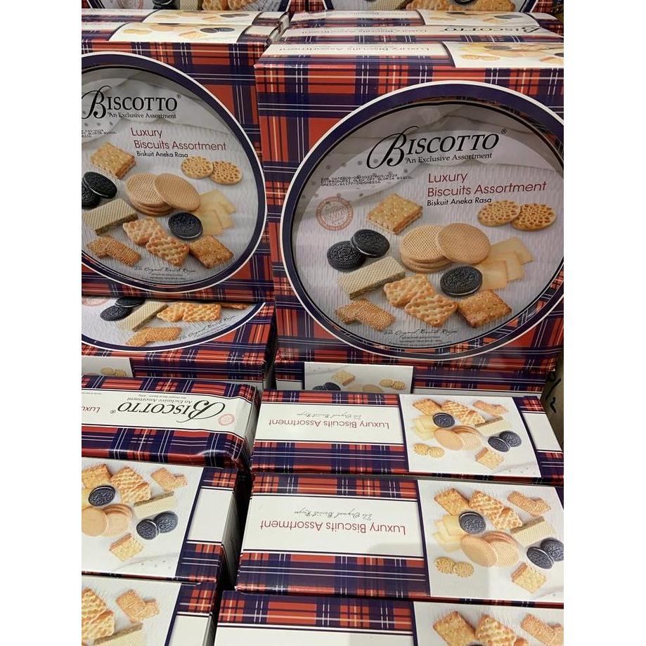 BISCOTTO LUXURY ASST BISCUITS 400GR - BISKUIT - WAFER - LEBARAN