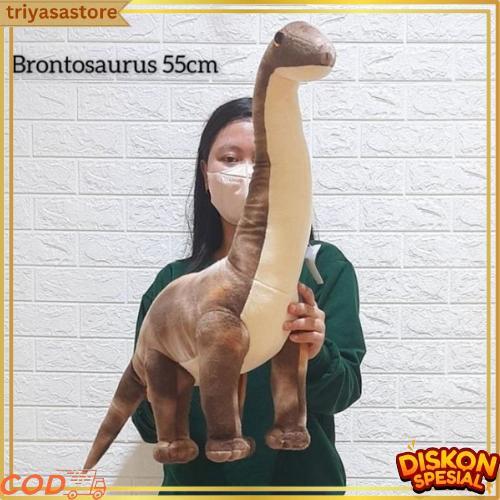 Mainan Boneka Dinosaurus Besar Jumbo Brontosaurus T-Rex Dino Bronto Tirex Dinosaurs Tyrex T Rex Jura