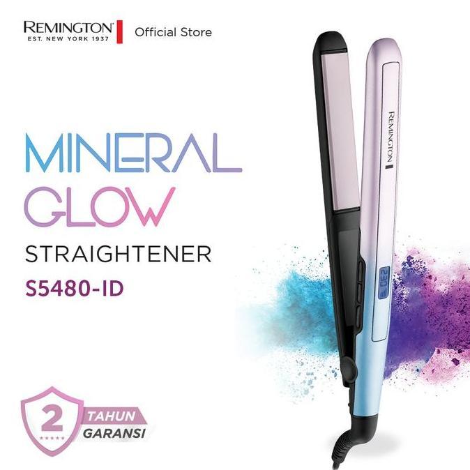 Termurah Remington Catokan Pelurus Rambut Mineral Glow S5408