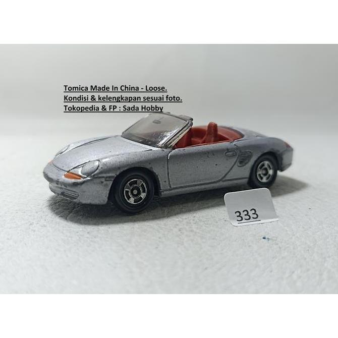 TOMY TOMICA NO 91 PORSCHE BOXSTER SILVER UNIT ONLY CADATOYS