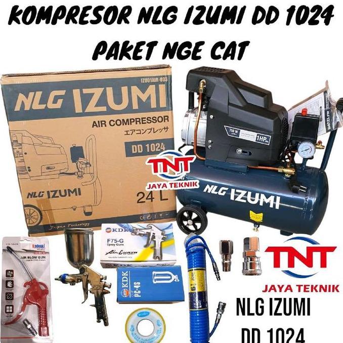 KOMPRESOR ANGIN LISTRIK 1 HP IZUMI DD 1024 / AIR COMPRESOR IZUMI 1024