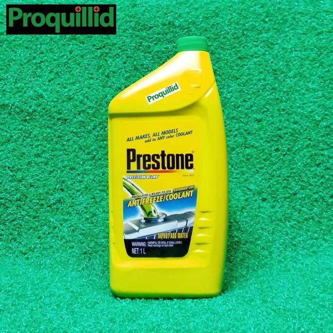 '' PRESTONE AIR COOLANT ANTIFREEZZE RADIATOR GREEN PRESTONE COOLANT MOBIL //