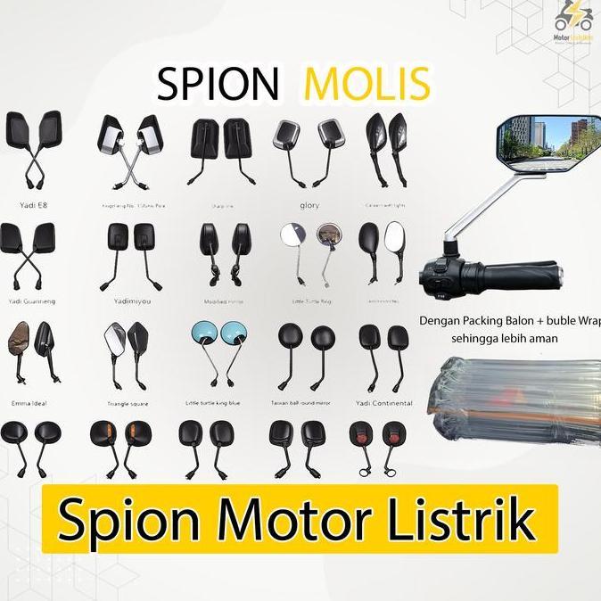 Spion Motor Listrik Spion Bulat Spion Retro Spion Motor Cembung