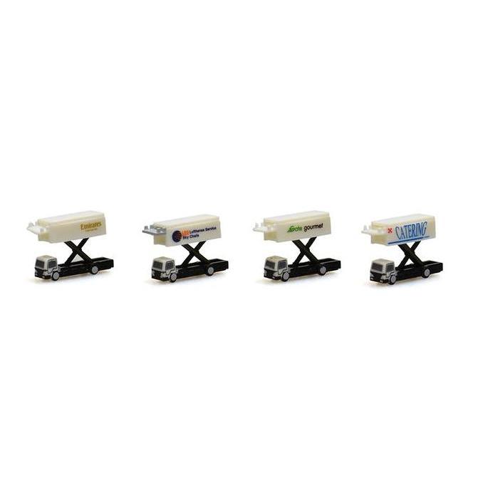 Miniatur Airport Truk Katering isi 4 Diorama Herpa 1:500