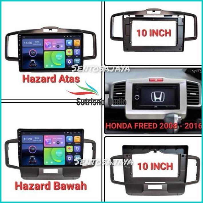 Frame Head Unit Android 10 Inch Honda Freed