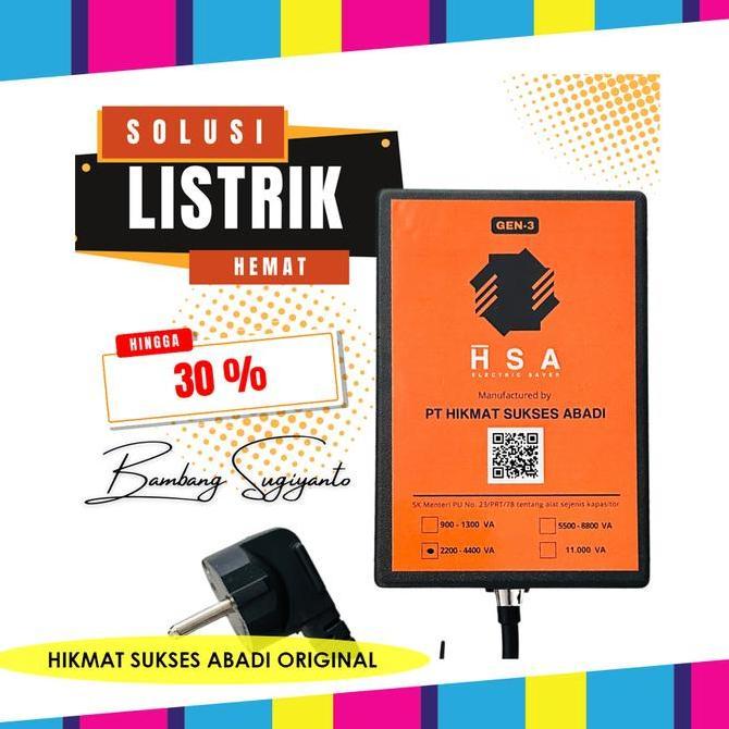 Promo Penghemat Listrik Hsa Electric Saver Pt Hikmat Sukses Abadi Official