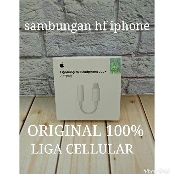 selatansana / Sambungan hf iphone converter adaptor headset original 100% iphone Diskon