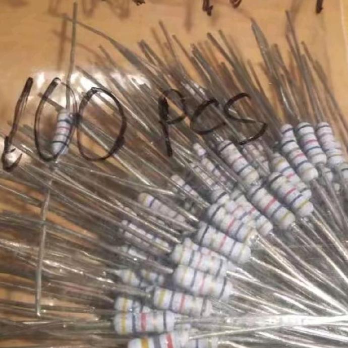 RESISTOR 4.7K OHM 4.7KOHM 1 WATT  1WATT 4K7 SAF12