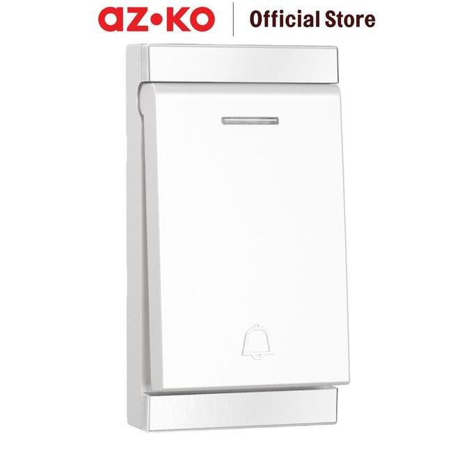 KRISBOW BEL PINTU WIRELESS TWO BELL 581-2 - PUTIH