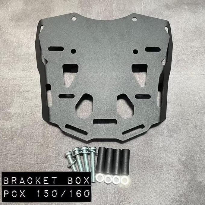 Bracket Box Belakang Behel Box PCX 150/160 Dudukan Kokoh, Besi Tebal & Presisi untuk Box Motor